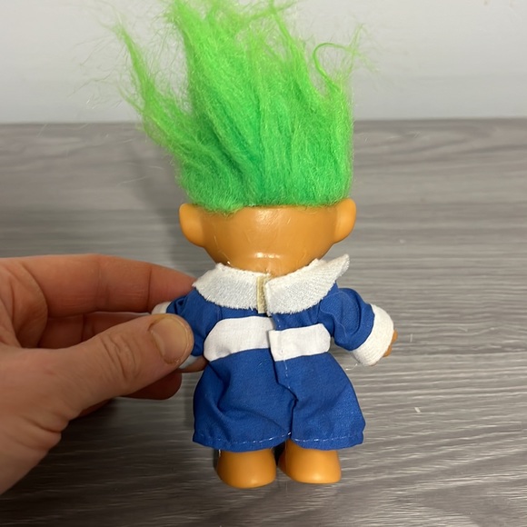 Vintage Troll with Housekeeper Outfit, EUC - Picture 3 of 5